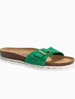 Leren slippers