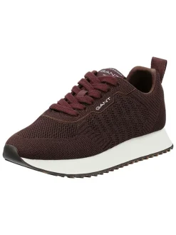 Leren sneakers "Bevinda" bruin