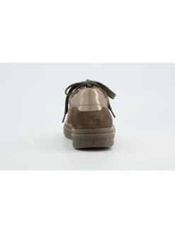 Leren sneakers bruin