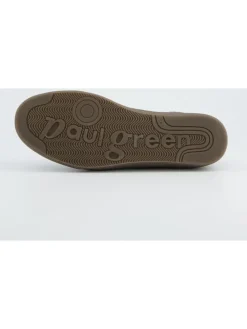 Leren sneakers bruin