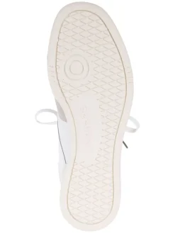 Leren sneakers "Club C Ground" wit/kaki