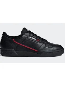 Leren sneakers "Continental 80" zwart