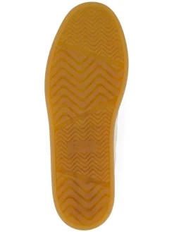 Leren sneakers crème/lichtroze/groen