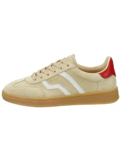 Leren sneakers "Cuzima" beige