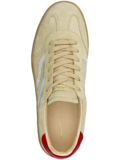 Leren sneakers "Cuzima" beige