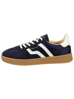 Leren sneakers "Cuzima" donkerblauw