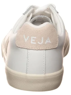 Leren sneakers "Esplar" wit/lichtroze
