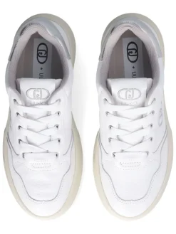 Leren sneakers "Me" wit