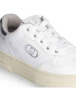 Leren sneakers "Me" wit