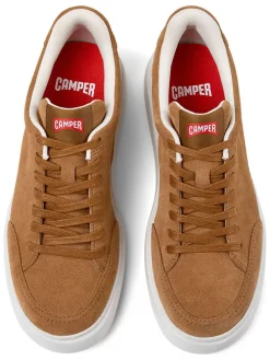 Leren sneakers "Runner K21" lichtbruin