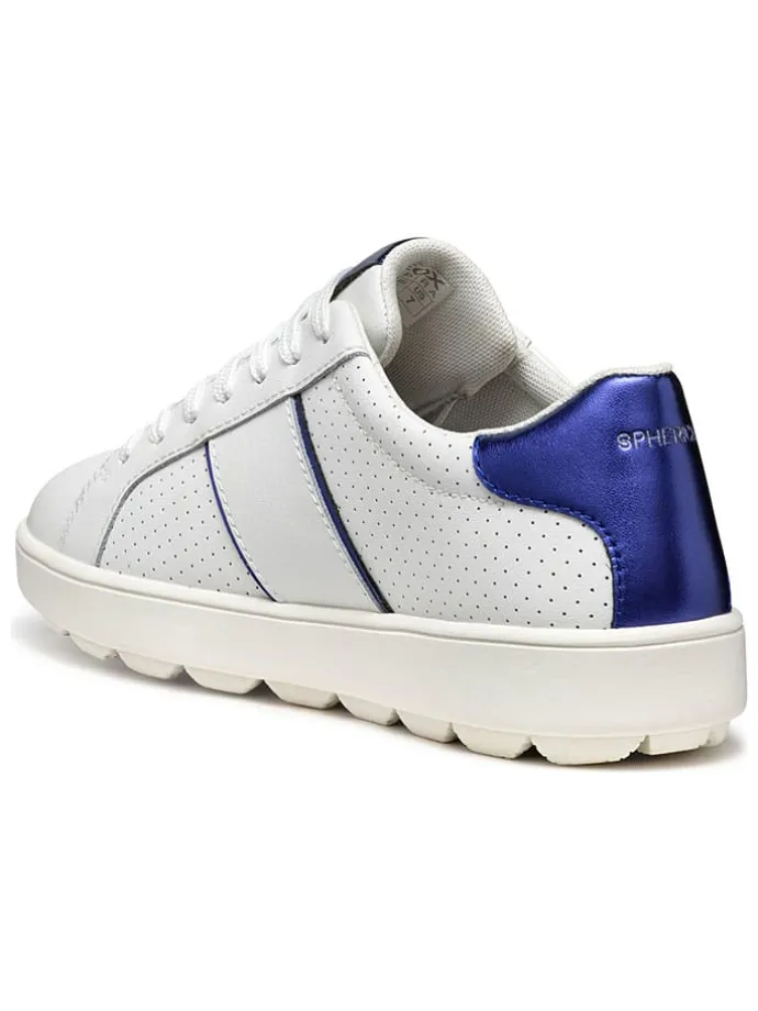 Leren sneakers "Spherca Ecub" wit/paars