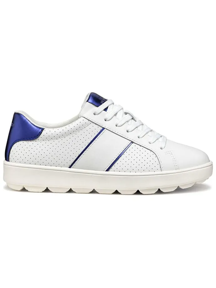 Leren sneakers "Spherca Ecub" wit/paars