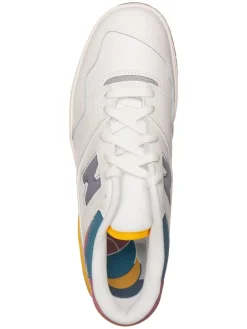 Leren sneakers "550" wit/meerkleurig