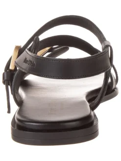 Leren sneakers zwart