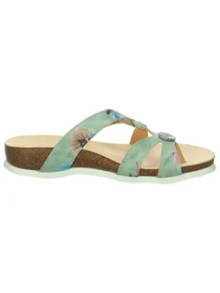 Leren teenslippers 