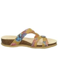 Leren teenslippers 