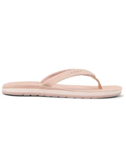Leren teenslippers 