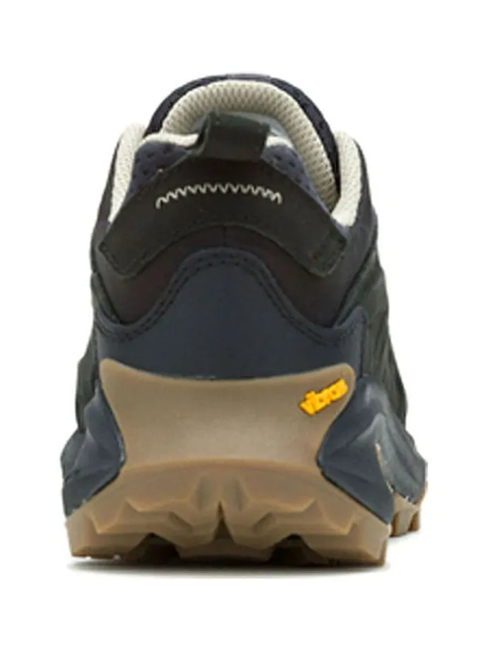 Leren trekkingschoenen "Moab Speed 2" zwart/donkerblauw