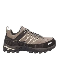Leren trekkingschoenen "Rigel" lichtbruin/zwart