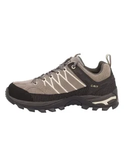 Leren trekkingschoenen "Rigel" lichtbruin/zwart