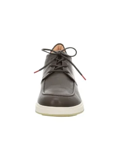 Leren veterschoenen bruin