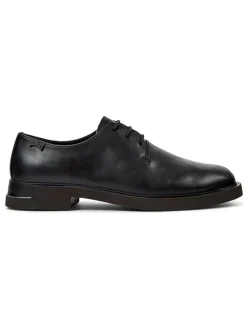 Leren veterschoenen 