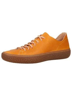 Leren veterschoenen lichtbruin