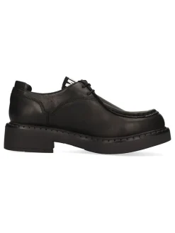 Leren veterschoenen 