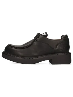 Leren veterschoenen 