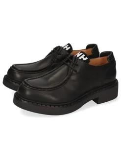 Leren veterschoenen 