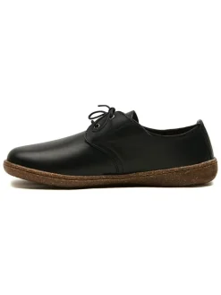 Leren veterschoenen "Terra" zwart