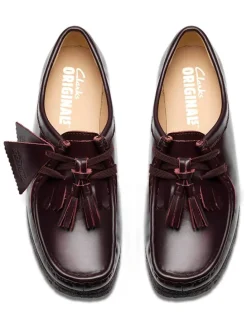 Leren veterschoenen 