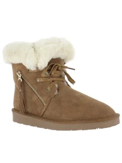Leren winterboots 