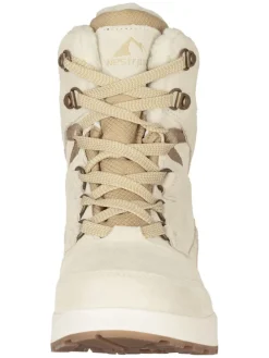 Leren winterboots "Eldfjall" beige