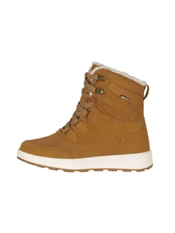 Leren winterboots "Eldfjall" lichtbruin