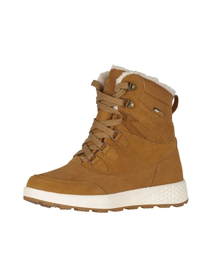 Leren winterboots "Eldfjall" lichtbruin