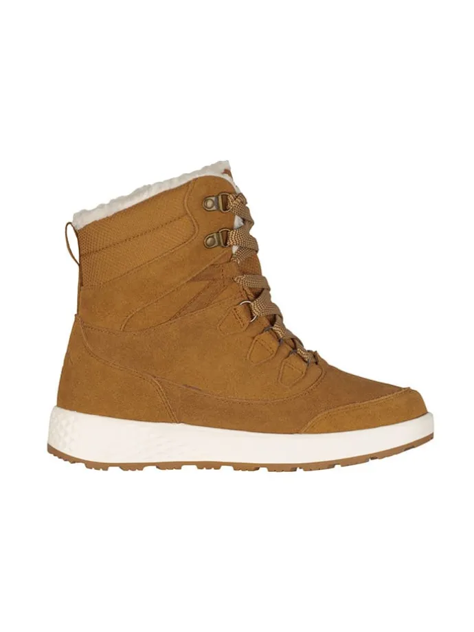Leren winterboots "Eldfjall" lichtbruin