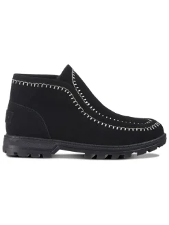Leren winterboots "Paras" zwart
