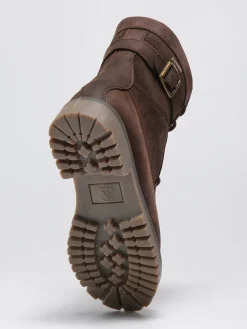 Leren winterlaarzen "Roguemid" bruin