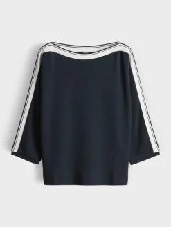 Longsleeve donkerblauw