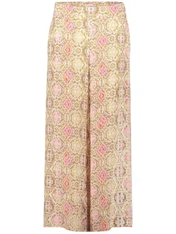 Marlenebroek beige/roze