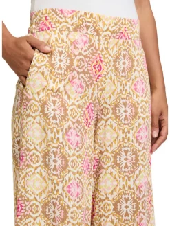 Marlenebroek beige/roze