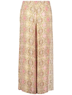 Marlenebroek beige/roze