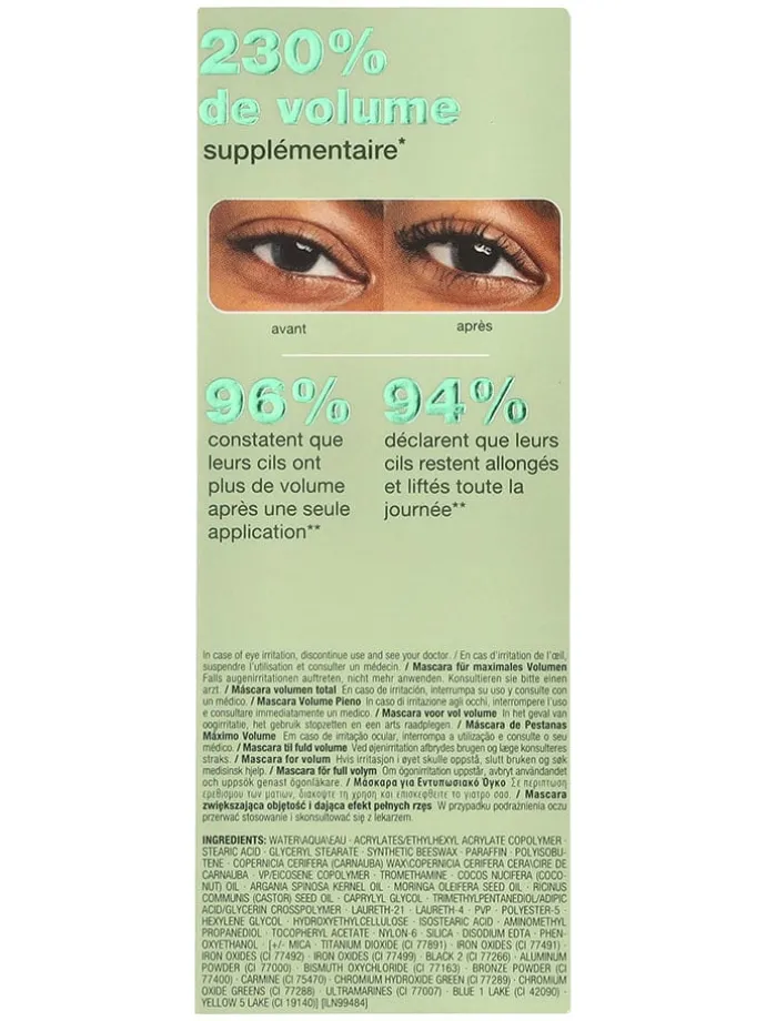 Mascara "High Impact High-Fi Full Volume - #01 Black", 10 ml