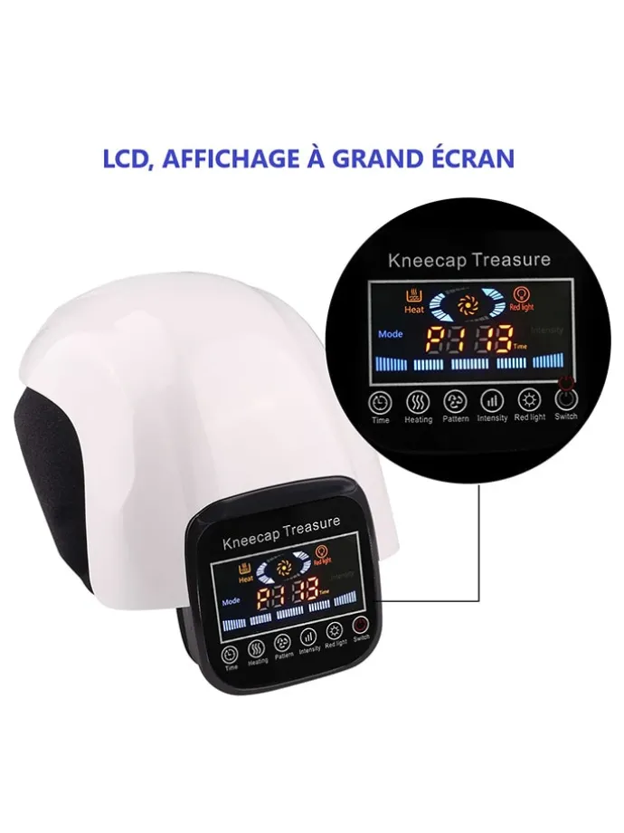 Massageapparaat zwart/wit