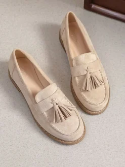 Mocassins beige
