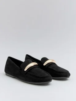 Mocassins zwart