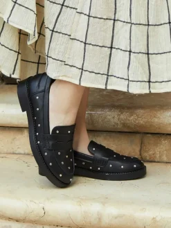 Mocassins zwart