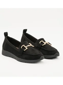 Mocassins zwart