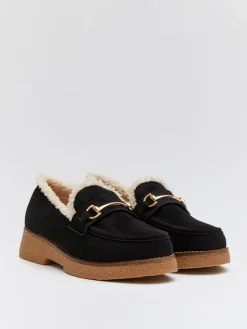 Mocassins zwart